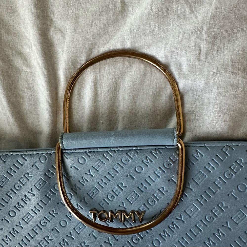 Tommy Hilfiger Light Blue Tote Bag - Picture 5 of 8